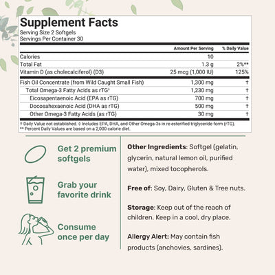 Supreme Omega-3 Fish Oil