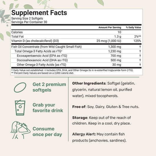 Supreme Omega-3 Fish Oil