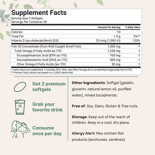 Supreme Omega-3 Fish Oil
